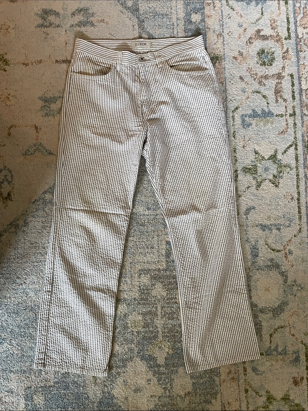 J. Crew Seersucker Pants